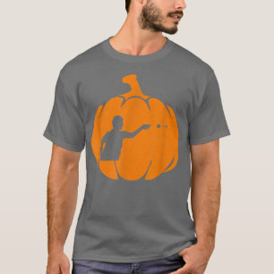 T-shirt Citrouille de fléchettes d'Halloween