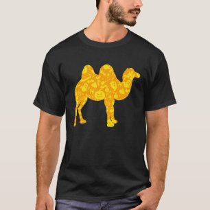 T-shirt Citrouille de la fête de Camel Halloween Motif