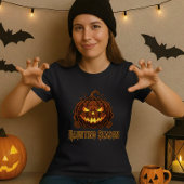 T-shirt Citrouille de saison de la haunée Jack-O′Lantern