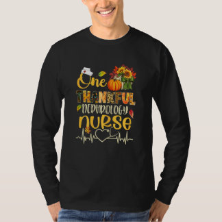 T-shirt Citrouille de stéthoscope d'infirmière en néphrolo