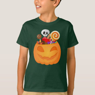 T-shirt Citrouille d'Halloween