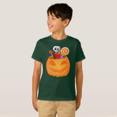 T-shirt Citrouille d'Halloween (Devant entier)