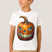 T-shirt Citrouille d'Halloween (Devant)