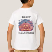 T-shirt Citrouille d'Halloween (Dos)