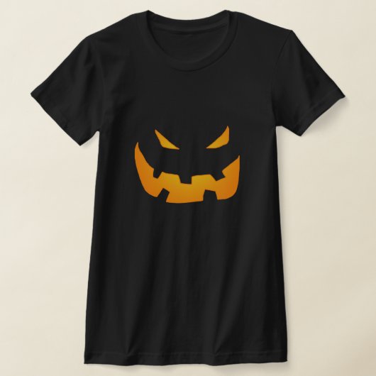 T-shirt Citrouille d'Halloween (Poser)