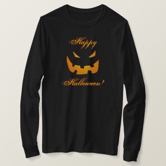 T-shirt Citrouille d'Halloween (Design devant)