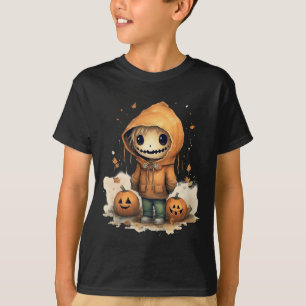 T-shirt Citrouille d'Halloween Enfants d'Halloween Garçon