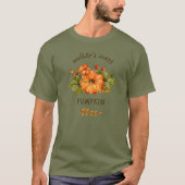 T-shirt citrouille doux pour mère (Devant)