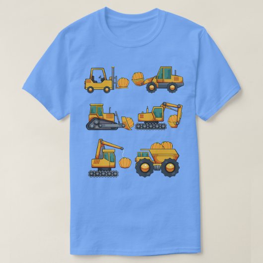 T-shirt Citrouille Ecavator Lazy Halloween Costume Heavy E (Design devant)