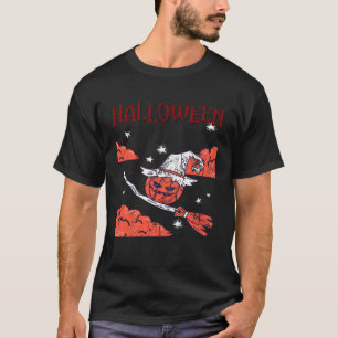 T-shirt Citrouille Effrayant Halloween Trick Ou Treat
