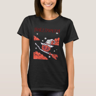 T-shirt Citrouille Effrayant Halloween Trick Ou Treat