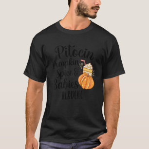 T-shirt Citrouille Épice Lattle Main-d'oeuvre et prestatio