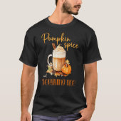 T-shirt Citrouille Épice & Tout Nice mignon automne rustiq (Devant)