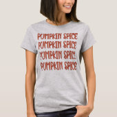 T-shirt citrouille épices (Devant)