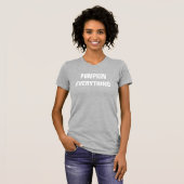 T-shirt Citrouille Everything (Devant entier)