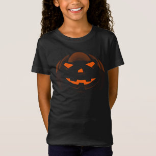 T-Shirt Citrouille face Trick ou traiter drôle Halloween