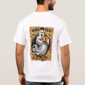 T-shirt Citrouille fantôme Halloween (Dos)