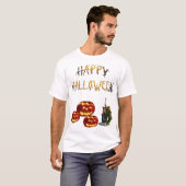 T-shirt Citrouille Halloween (Devant entier)
