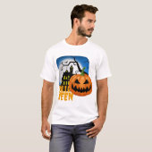 T-shirt Citrouille Halloween (Devant entier)