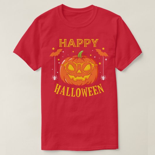 T-shirt Citrouille Halloween 6 (Design devant)