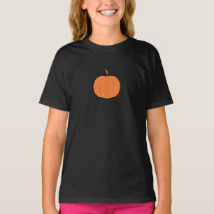 T-shirt citrouille/halloween pour enfants