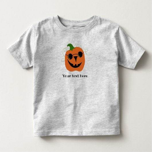 T-shirt Citrouille Halloween pour enfants (Devant)