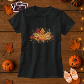 T-shirt Citrouille Harvest Maternité Halloween Automne Bum