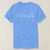 T-shirt Citrouille Heartbeat Correspondant Effraction Hall (Design devant)