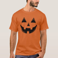 T-shirt Citrouille Jack-o'-lantern Halloween