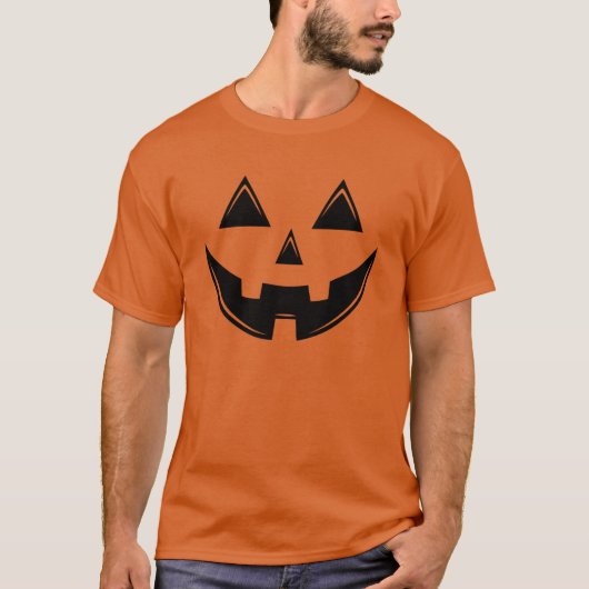 T-shirt Citrouille Jack-o'-lantern Halloween (Devant)
