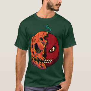 T-shirt Citrouille Kickball Outfit Automne Halloween Kickb