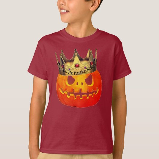 T-shirt Citrouille King (Devant)