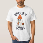 T-shirt "Citrouille le plus croustillant dans le patch" (Devant)