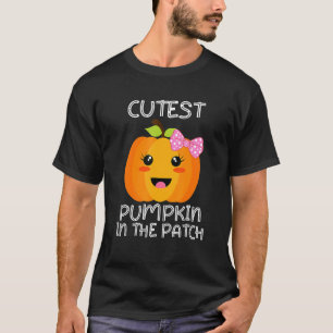 T-shirt Citrouille Le Plus Cur Dans Le Patch Halloween Tha