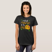 T-shirt Citrouille Le Plus Cur Dans Le Patch Halloween Tha (Devant entier)