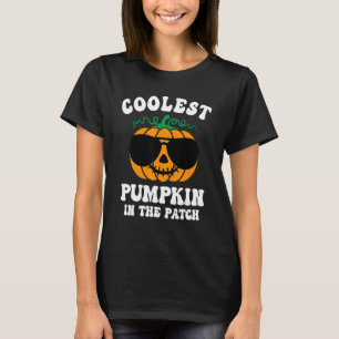 T-shirt Citrouille le plus frais dans le Patch Toddler Boy