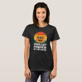 T-shirt Citrouille le plus frais dans le Patch Toddler Boy (Devant entier)