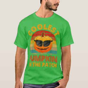 T-shirt Citrouille le plus frais dans le Patch Toddler Boy