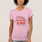 T-shirt Citrouille le plus froid dans le Patch femmes (Devant)