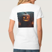 T-shirt Citrouille mal (Dos)