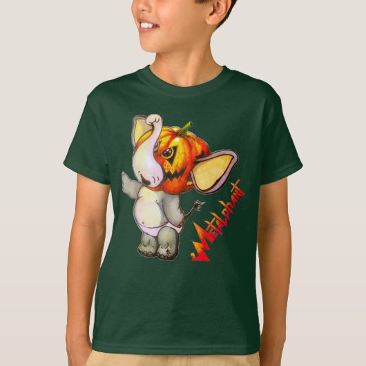 T-shirt Citrouille Metalphant (Devant)