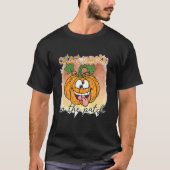 T-shirt Citrouille mignon dans la conception du patch (Devant)