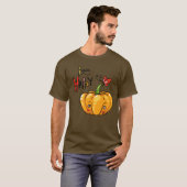 T-shirt Citrouille mignon "Hi" (Devant entier)