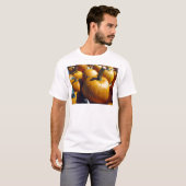 T-shirt Citrouille orange (Devant entier)