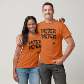 T-shirt Citrouille Peter Halloween Costume effrayant (Unisexe)