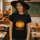 T-shirt Citrouille Pi Funny Halloween Math Lover Enseignan