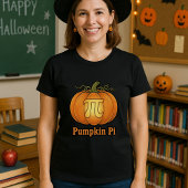 T-shirt Citrouille Pi Funny Halloween Math Lover Enseignan