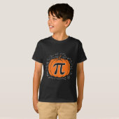 T-shirt Citrouille Pi Pie Math Enseignant Funny Halloween (Devant entier)