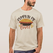 T-shirt citrouille Pie Lover Thanksgiving (Devant)