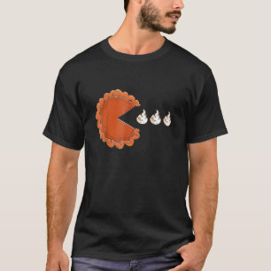 T-shirt Citrouille Pie Manger Crème à hanches Thanksgiving